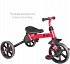 Беговел-велосипед 4 в 1 YVelo Flippa красный  - миниатюра №6